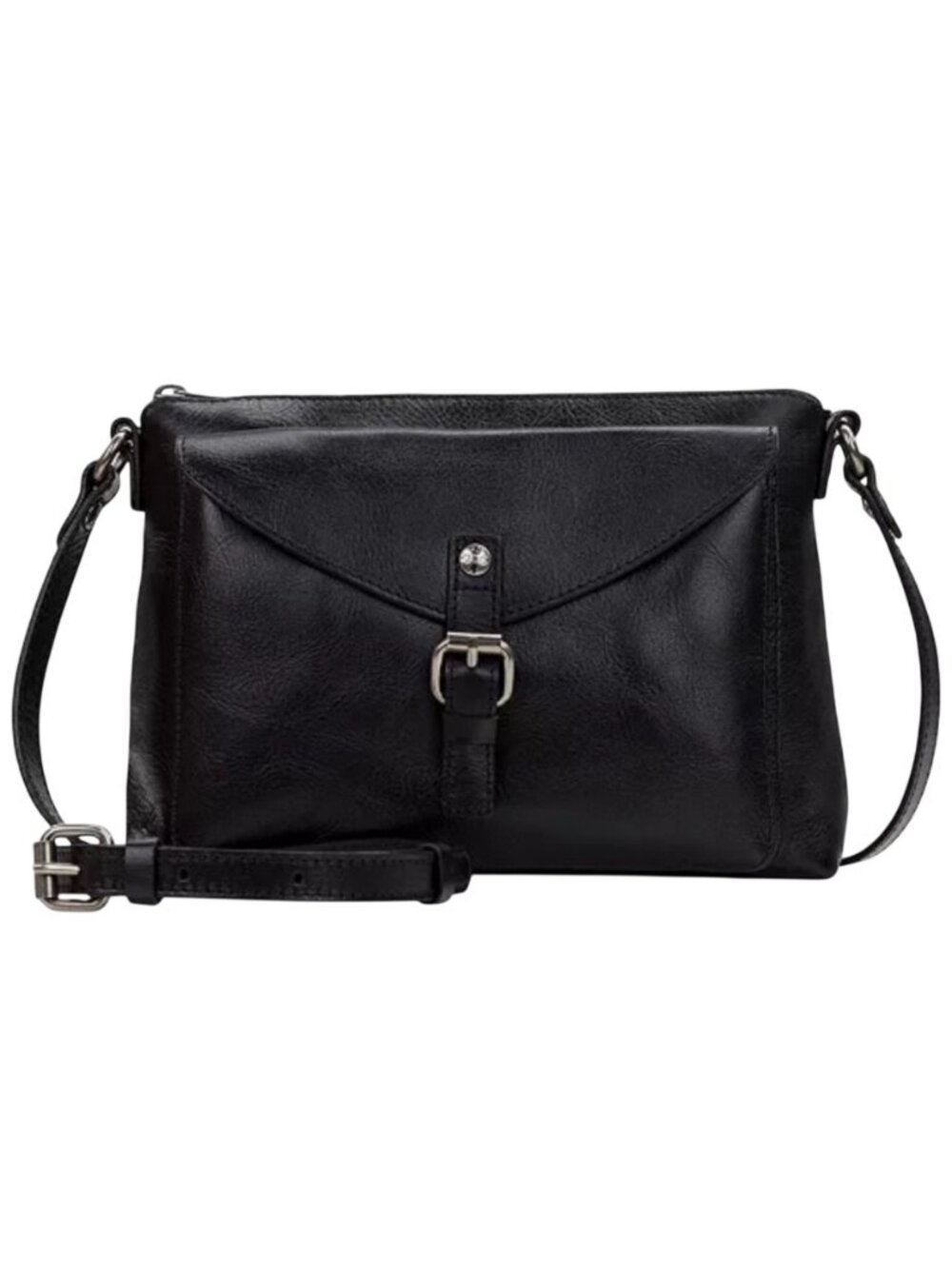 Patricia Nash Avellino Small Leather Crossbody Bag Adjustable Strap & Buckle Det